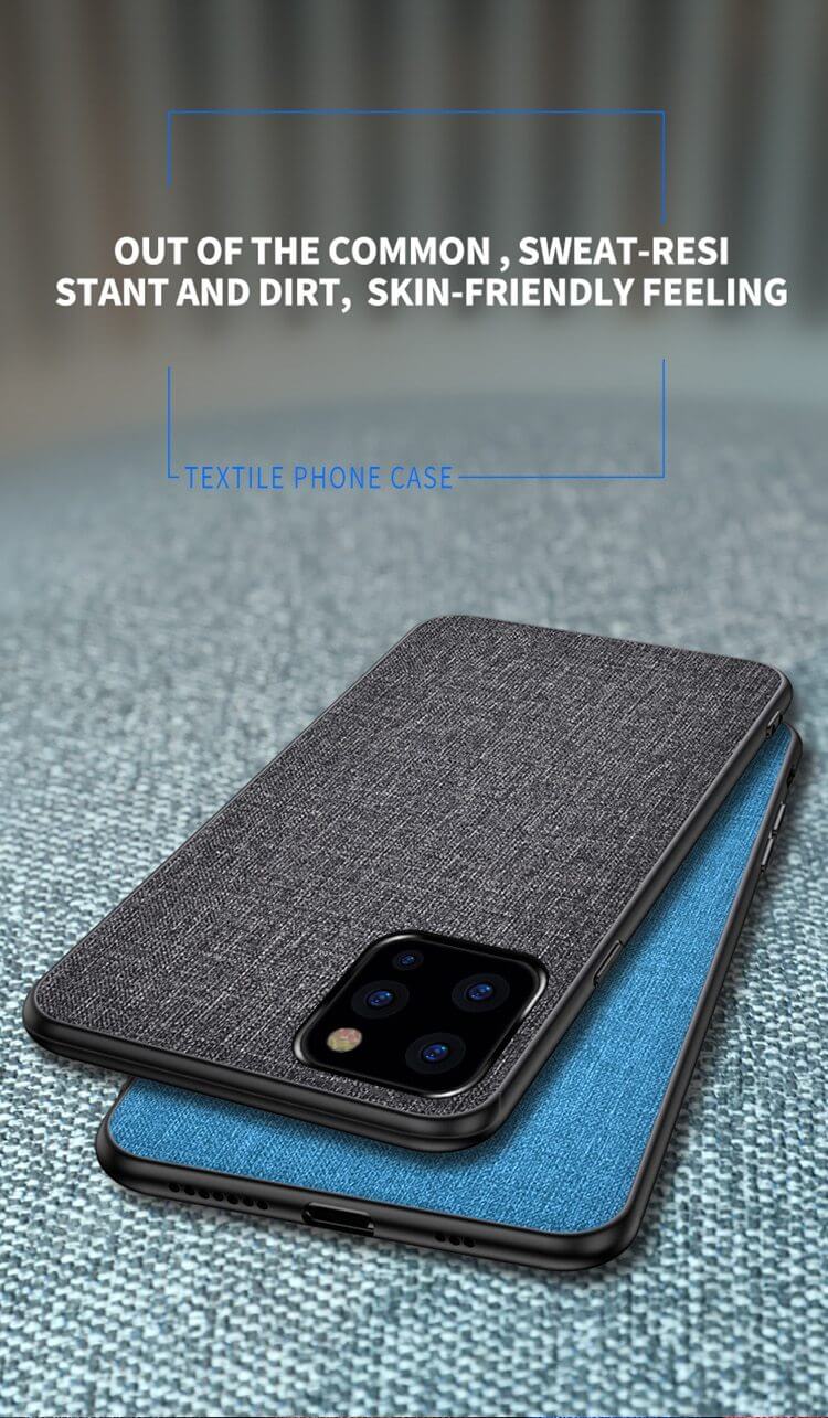 Luxury Fabric Business iPhone Cases