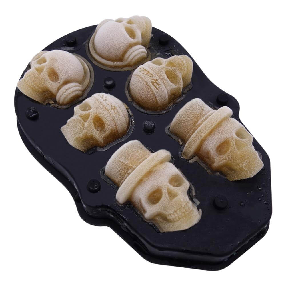 3D Skull Large Ice Cube Tray