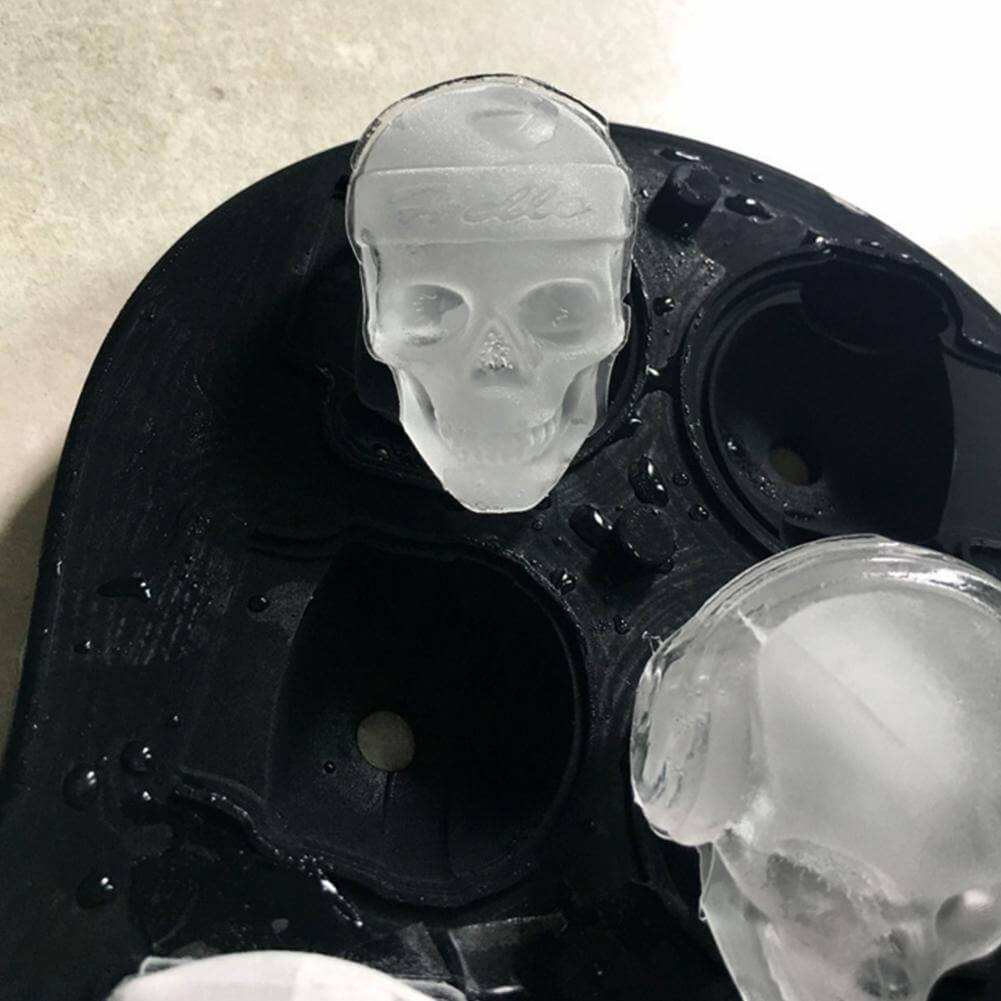 3D Skull Large Ice Cube Tray