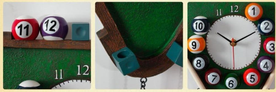 Modern Pool Wall Clock - Image 5