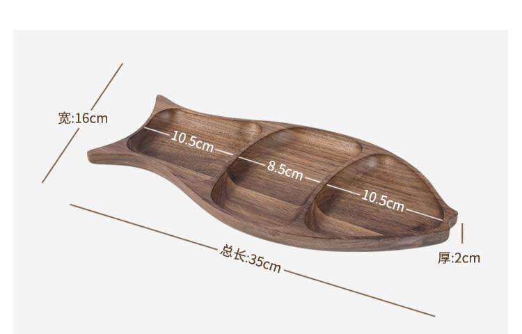 Nordic Style Creative Fish Snack Plates - Image 12