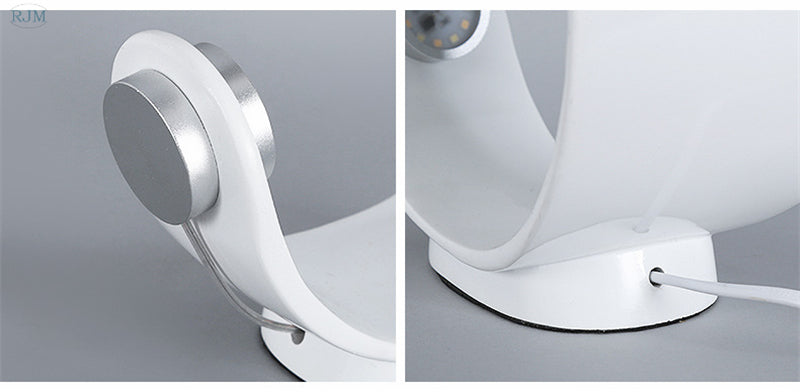 Modern Nordic Curl Table LED Lamp - Image 4