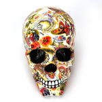 Creative Colorful Resin Skull Halloween Party Decoration - MaviGadget