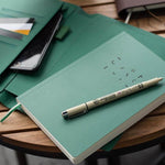 High-grade Pastel Leather Surface Business Notebook - MaviGadget