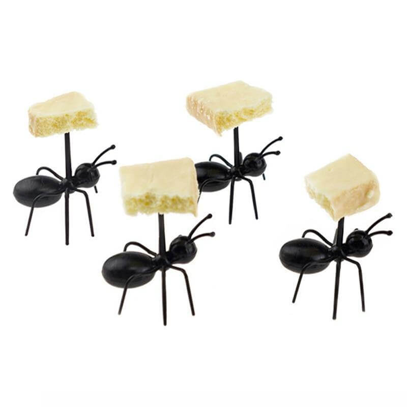 12Pcs Ants Food Fruit Holder