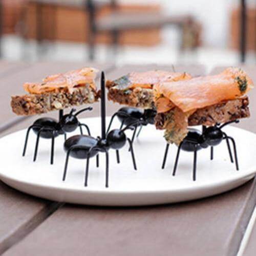 12Pcs Ants Food Fruit Holder - Image 2