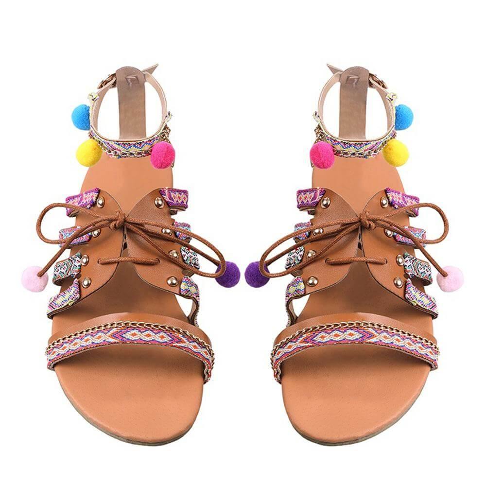 Rome Style Women Gladiator Style Sandals