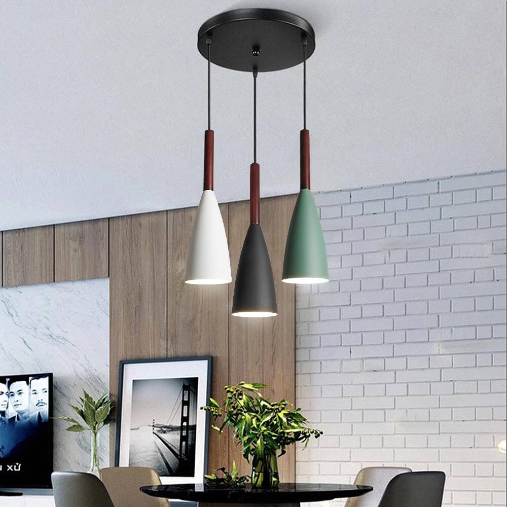 Modern Elegant Nordic Style Colorful Pendant Hanging Light - MaviGadget