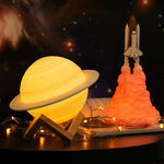 Saturn Space Lamp - MaviGadget