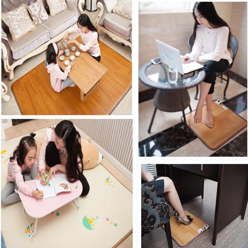 Electric Heated Thermal Foot Floor Mat Carpet