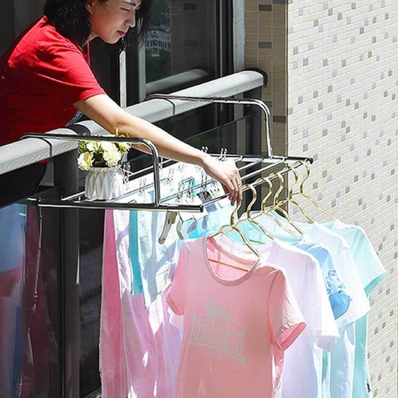 Stainless Steel Foldable Drying Rack Shelf - Image 0