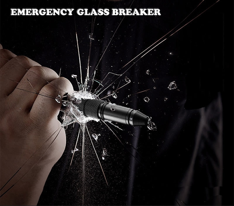 Multifunctional Military Style Emergency Tactical FlashPen - Image 6