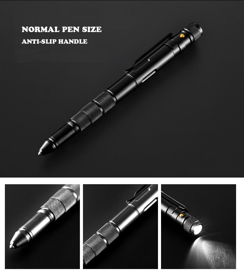 Multifunctional Military Style Emergency Tactical FlashPen - Image 7