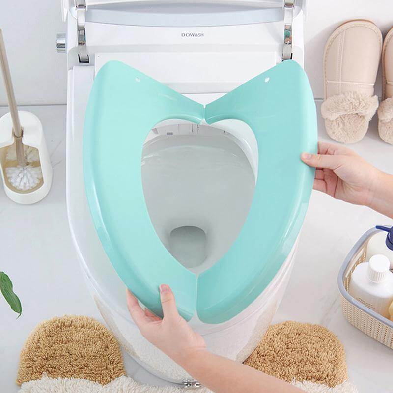 Portable Plastic Toilet Seat Cover - Image 2