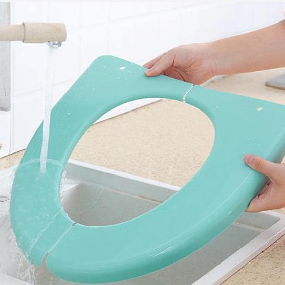 Portable Plastic Toilet Seat Cover - Image 3