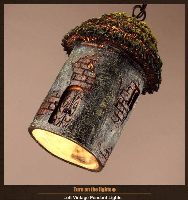 Retro Tree House Hanging Lamp - Image 6