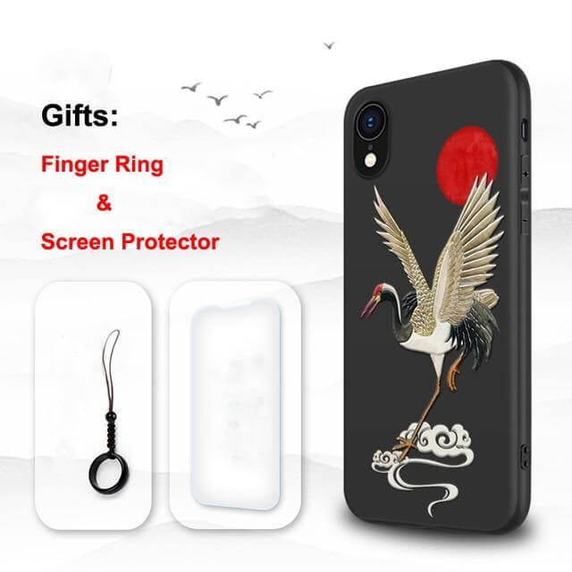 Japanese Art Matte iPhone Cases - Image 2