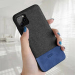 Cotton Cloth Dark iPhone Cases