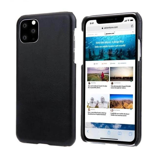 Leather Matte Vintage iPhone 11 Cases