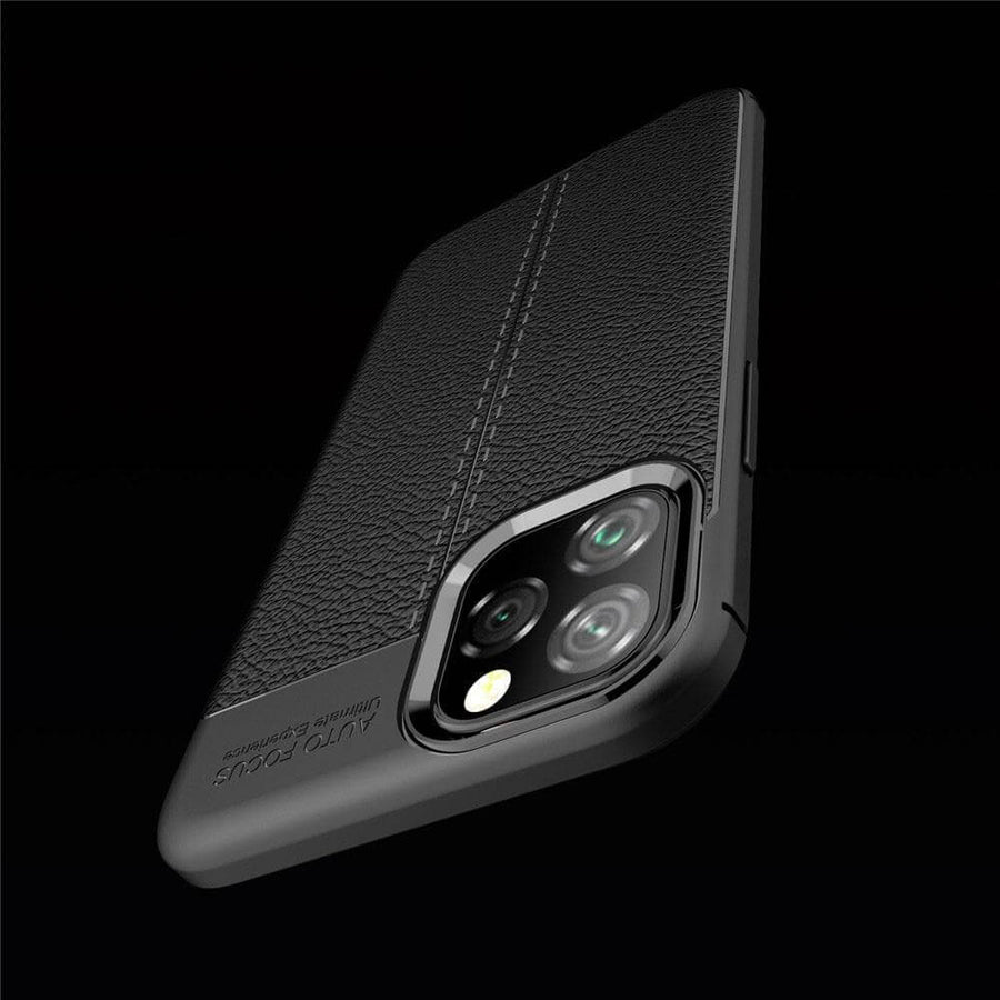 Business Style Leather iPhone 11 Case - Image 3
