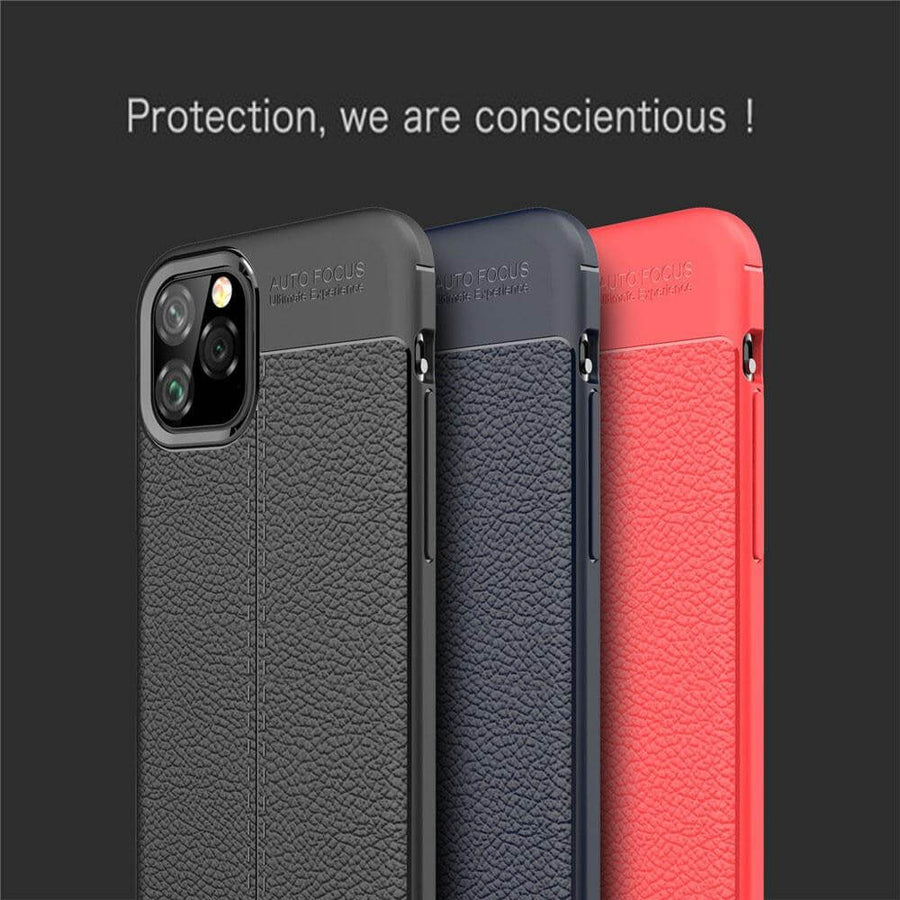 Business Style Leather iPhone 11 Case - Image 11