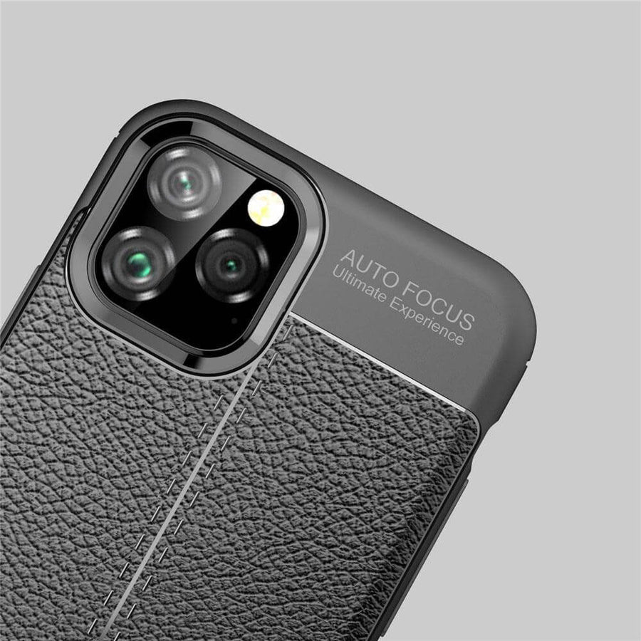 Business Style Leather iPhone 11 Case - Image 8