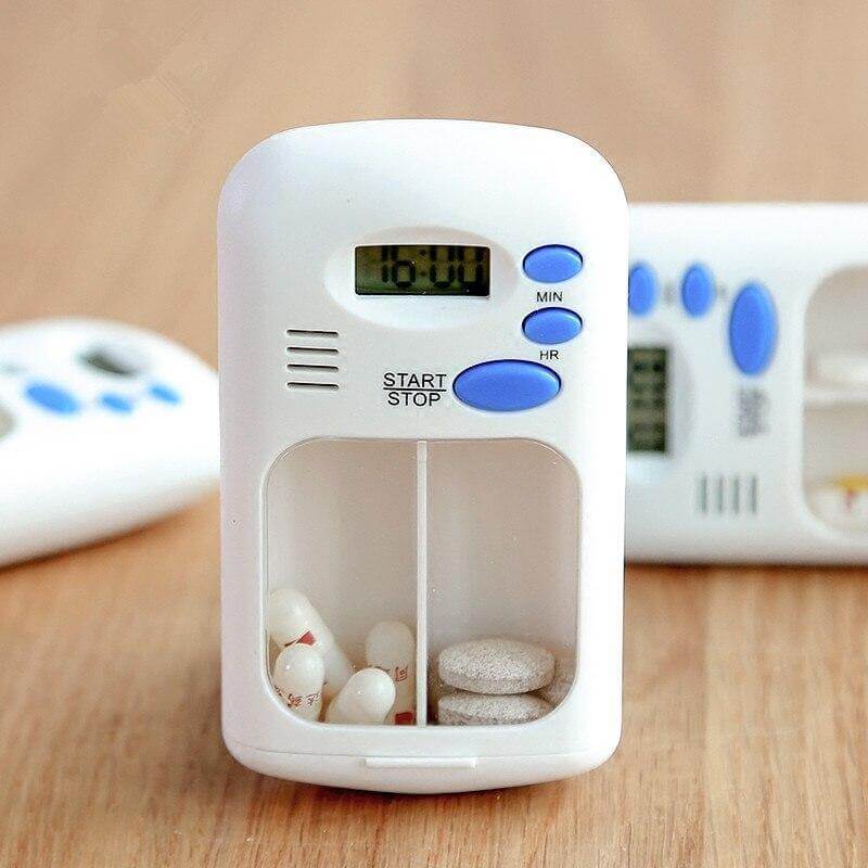 Mini Pill Reminder Organizer Timer Box