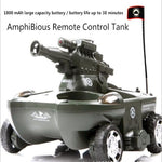 360 Rotatable Waterproof Remote Control Tank Boat