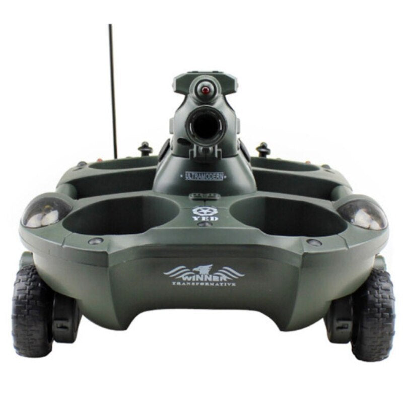 360 Rotatable Waterproof Remote Control Tank Boat - Image 7