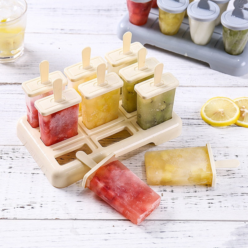 DIY Homemade Popsicle Ice Cream Molds