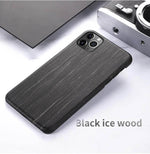 Luxury Real Walnut Wood iPhone Cases