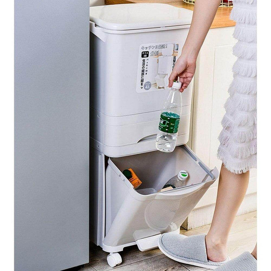 Large Capacity Multi Layers Garbage Trash Can - Image 7
