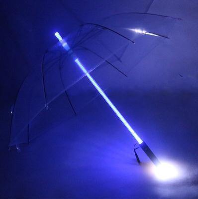 Flashlight LED Light Flashing Umbrella