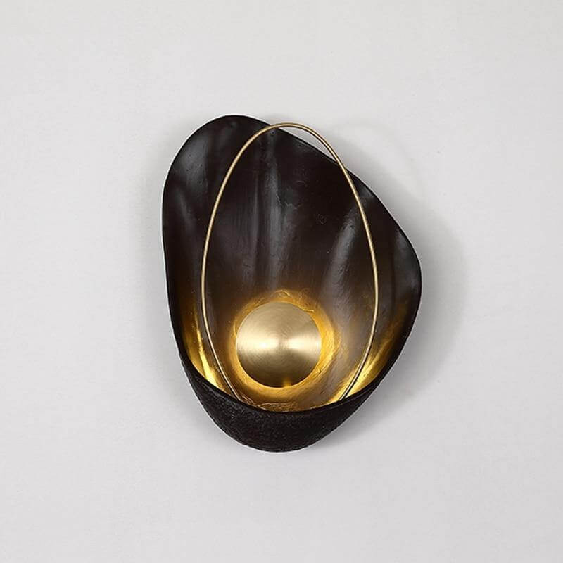 Modern Marble Shell Wall Lamp - Image 0