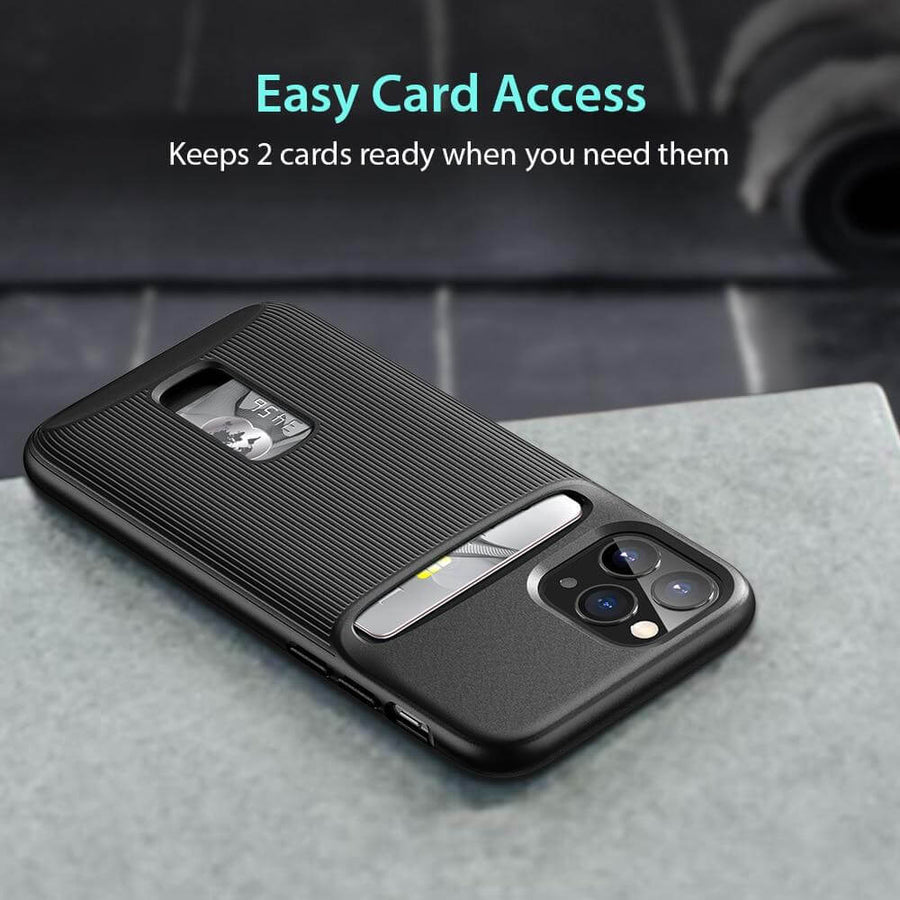 Business Style Protective iPhone Case with Cardholder - Image 4
