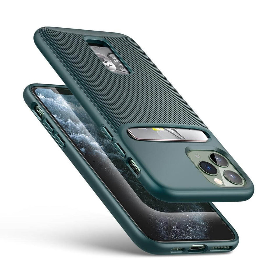 Business Style Protective iPhone Case with Cardholder - Image 14