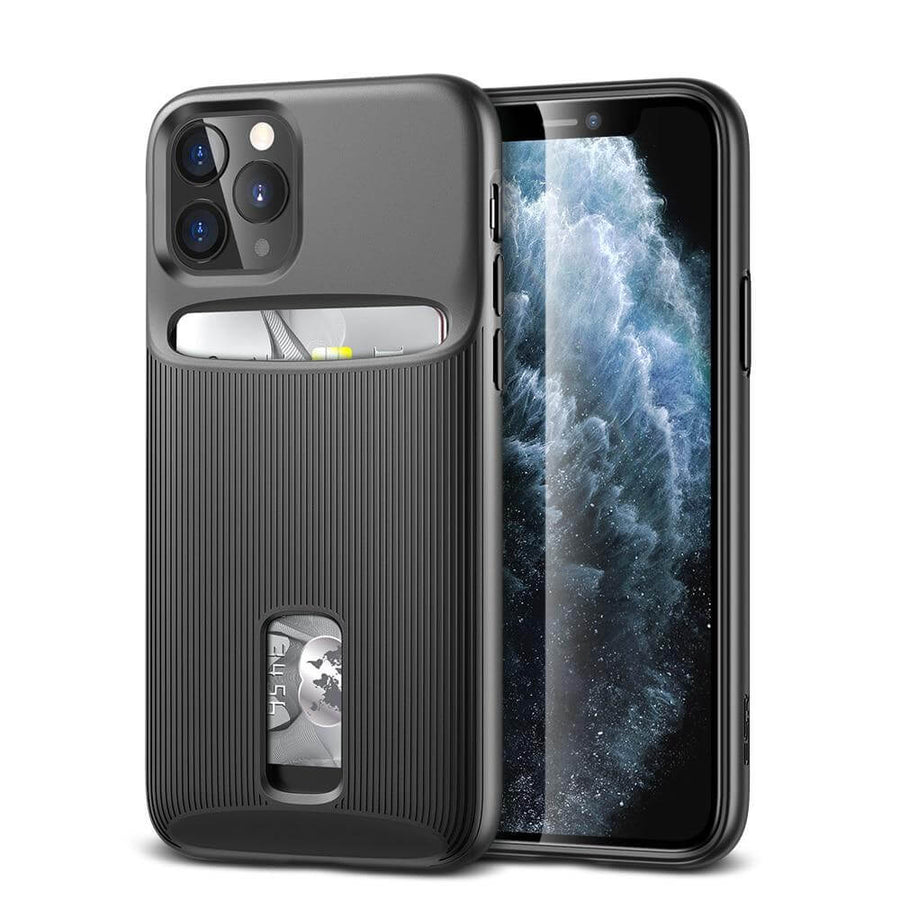 Business Style Protective iPhone Case with Cardholder - Image 9