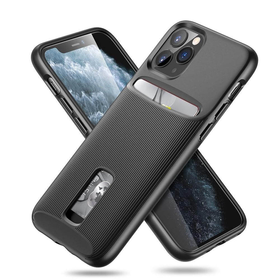 Business Style Protective iPhone Case with Cardholder - Image 7