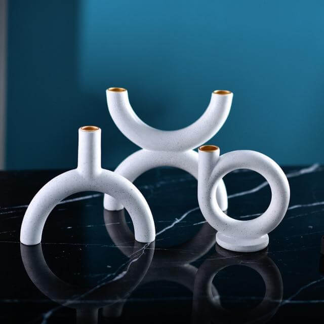 Colorful Abstract Candle Holder - Image 10