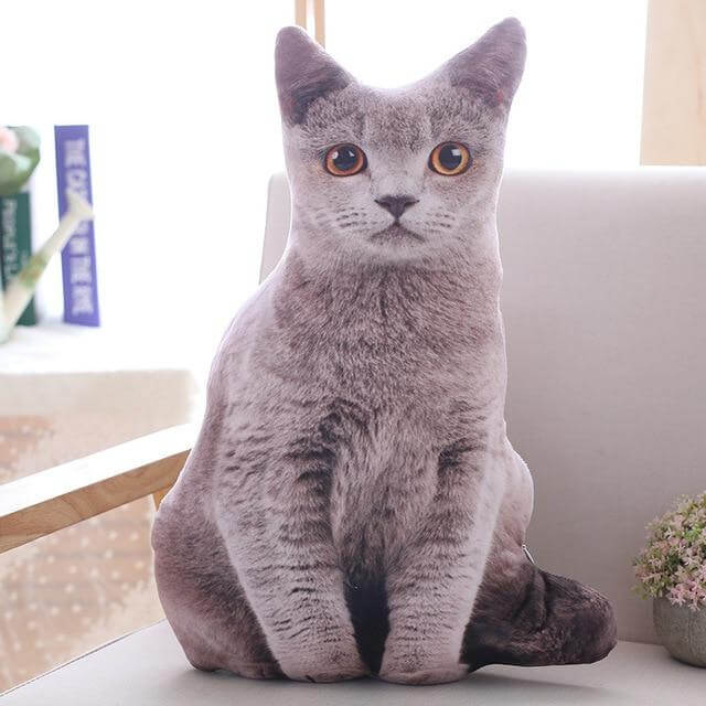 3D Cartoon Cute Cat Pillows