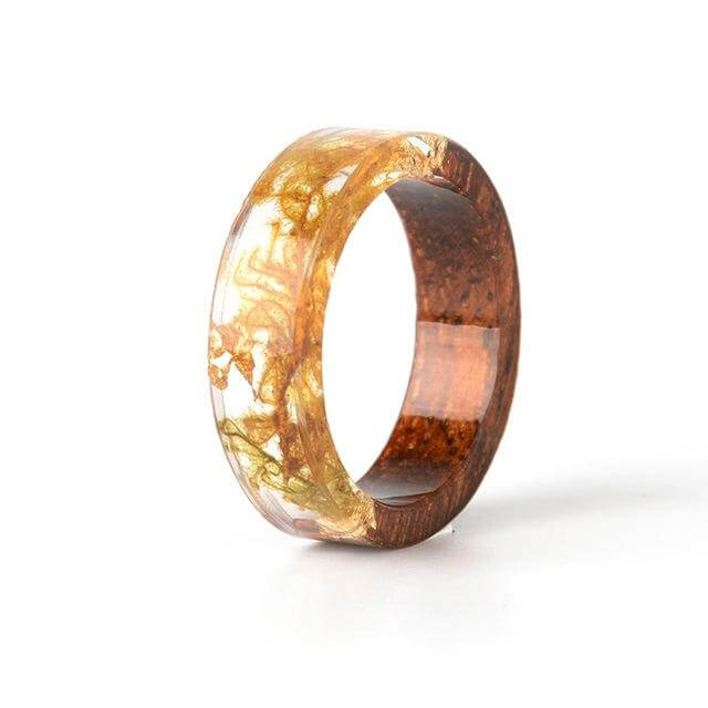 Handmade Colorful Wood Love Ring - Image 12