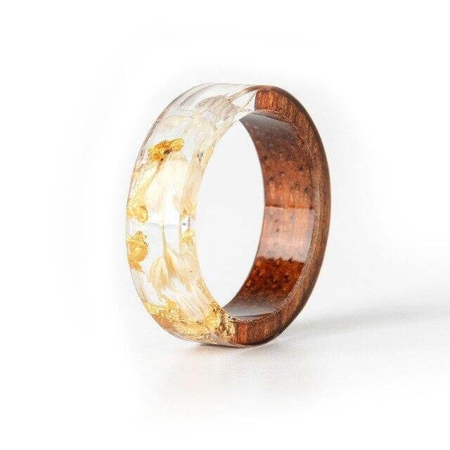 Handmade Colorful Wood Love Ring - Image 6