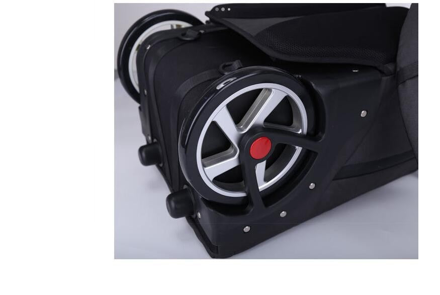 Men Business Travel Trolley Backpack - Image 9