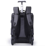 Men Business Travel Trolley Backpack