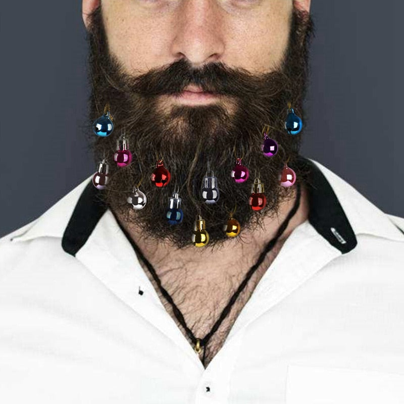 Christmas Ball Beard Ornaments - Image 0