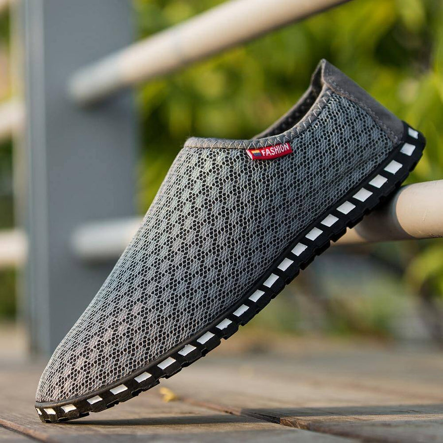 Breathable Knit Classic Men Shoes - Image 0