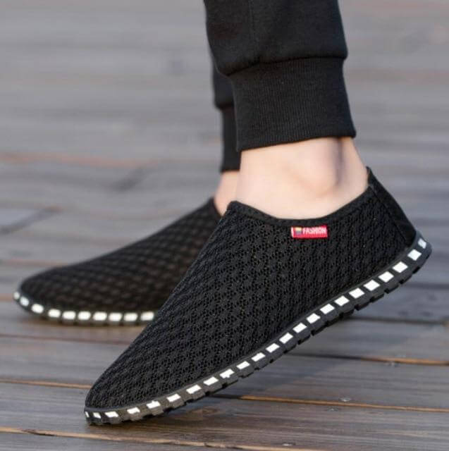 Breathable Knit Classic Men Shoes - Image 5