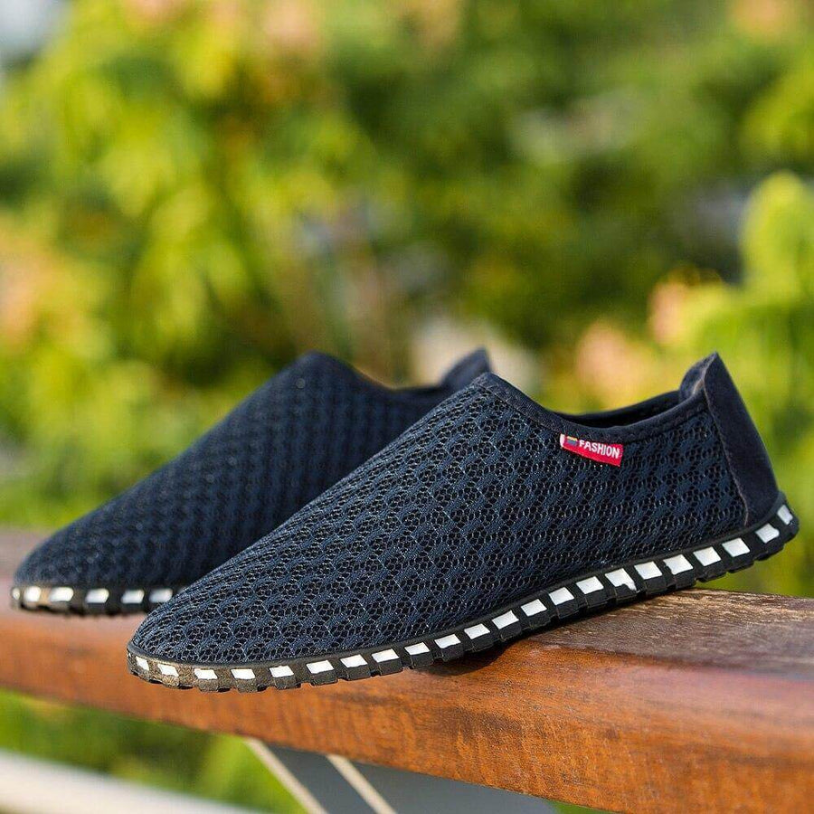 Breathable Knit Classic Men Shoes - Image 6