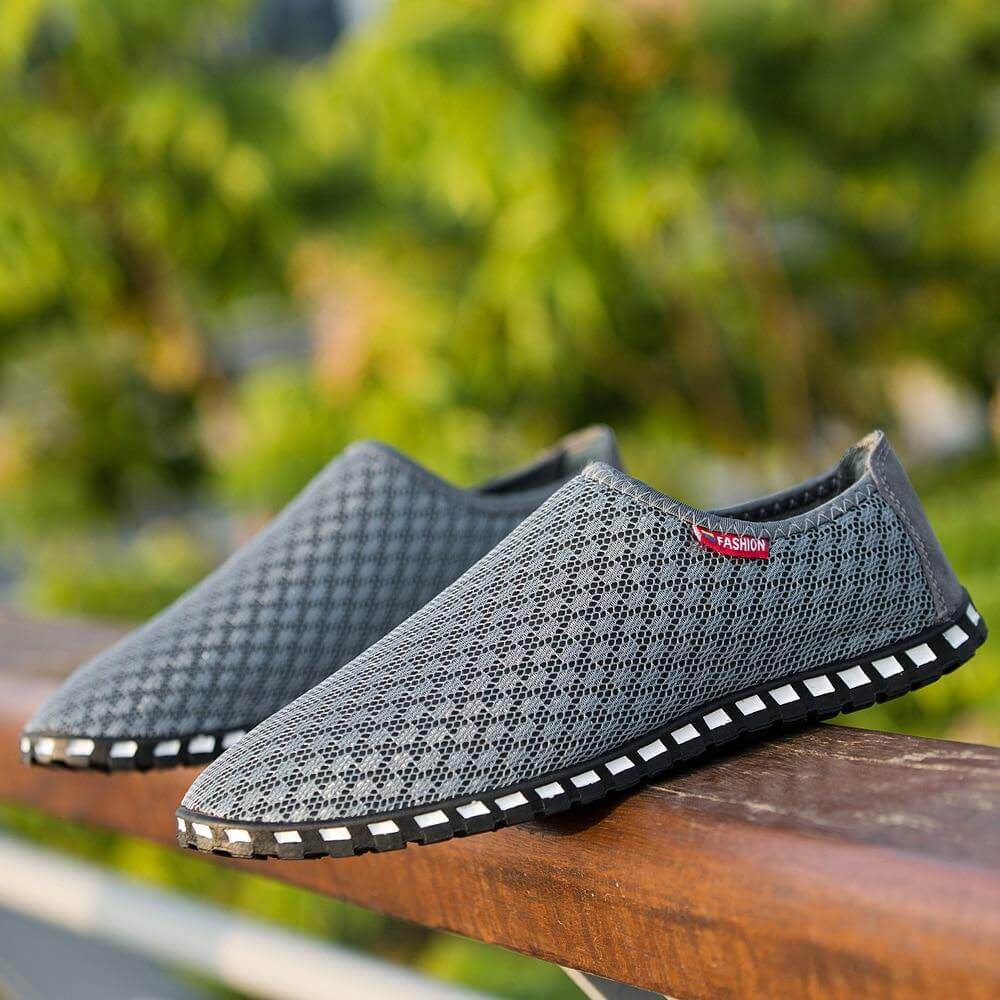 Breathable Knit Classic Men Shoes - MaviGadget