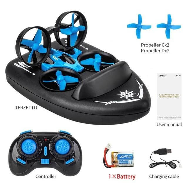 Headless Water-Ground-Air Drone - Image 10